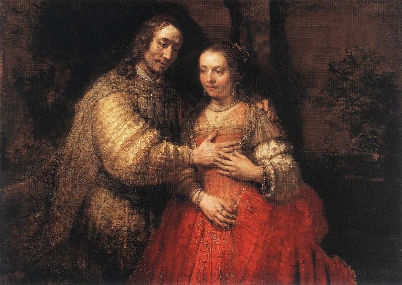 REMBRANDT Harmenszoon van Rijn The Jewish Bride t